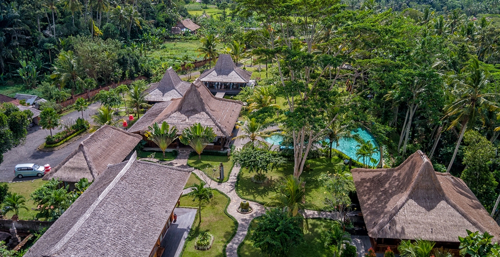 Permata Ayung Estate - Aerial shot